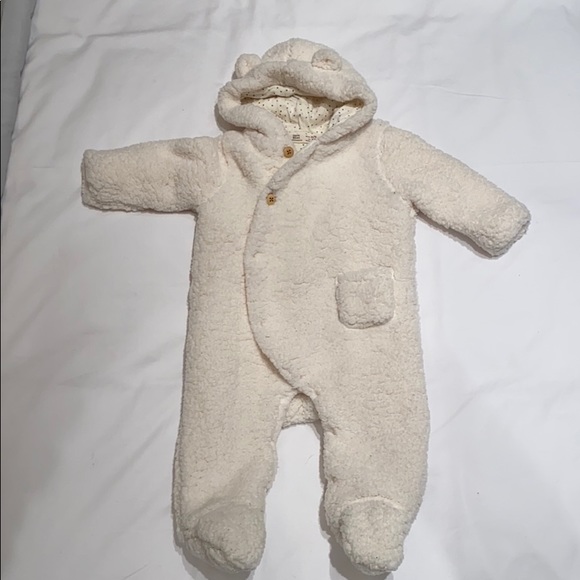 fleece baby onesie